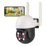 Cámara De Seguridad Ptz 4mp Exterior Wifi Inalambricas Tuya