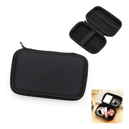 Kit 3 Capa Case Estojo Fone Carregador Cabo Pendrive Esmalte