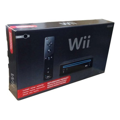 Paquete Negro De Nintendo Wii Rvl-101 Reacondicionado | Meses sin interés
