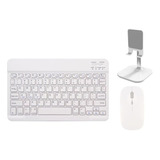 Teclado + Mouse + Suporte Para Celular/tablet