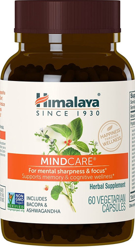 Himalaya Mindcare/mentat Con Bacopa Y Centella Asiática