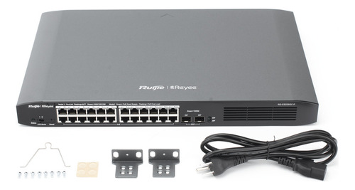 Ruijie Switch Administrable Gigabit 24 Puertos Poe+ 2 Sfp 