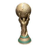 Copa Del Mundo Fifa 2022 Mundial Futbol 10 Cm Alto Color Oro