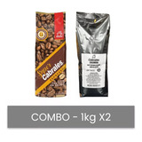 Combo Cafe Cabrales  En Grano Espresso 1kg + Colombia 1kg