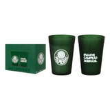 Jogo De Copo Americano Palmeiras Com 2 Unidades 190ml