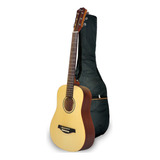 Guitarra Acústica Baby 34'' Parquer Natural Funda Cd