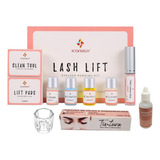 Kit Lash Lifting - Tintura E Oxidante Permanente Para Cílios