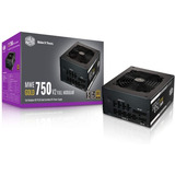 Fuente Cooler Master Mwe 750w 80 Plus Gold V2 Full Modular C Color Negro