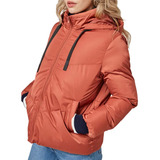 Campera Mujer Puffer Capucha Parka Inflable Abrigo Briganti