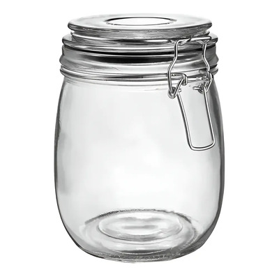 1 Tarro De Vidrio Con Clip 750 Ml Cierre Hermetico (it-646) Color Transparente | MercadoLibre
