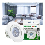 Spot Led 5w Embutir 6500k Redondo Taschibra Mr16 Alltop 110v/220v