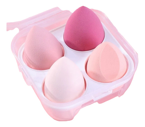 Set De 4 Esponjas De Maquillaje Profesional 