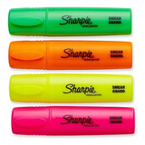 Resaltador Neon Sharpie Accent Blade V/colores 3 Trazos Color Amarillo