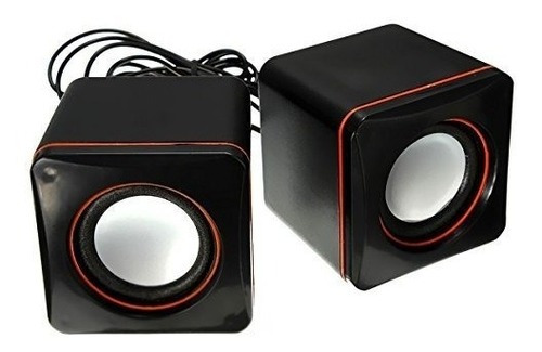 Parlantes Para Pc Stereo B919 Cuadrados