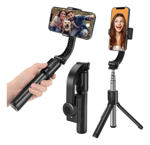 Gimball Celular Palo Selfie Bluetooth Autonivelante Manual