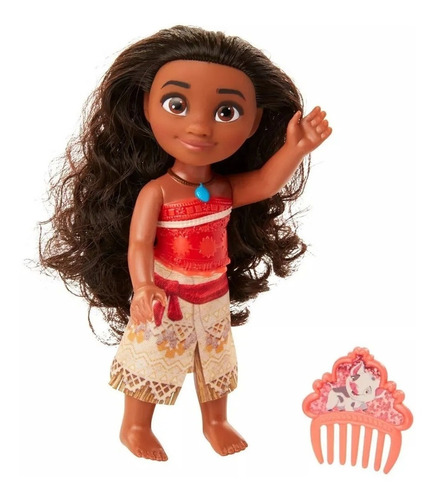 Disney Princesas Muñeca Pequeña Moana 15 Cm Jakks Pacific Tapimovil