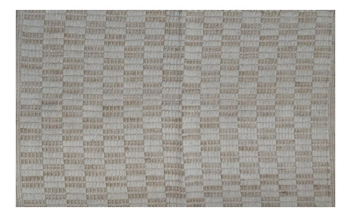 Alfombra / Carpeta Rústica Yute Algodón 90 X 150 Cm