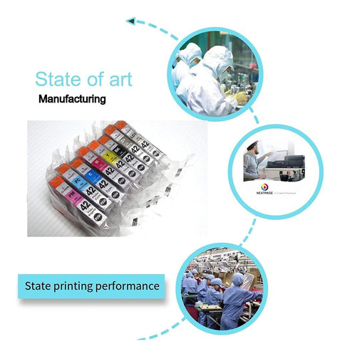 Nextpage - Cartuchos De Tinta De Repuesto Para Canon Cli-42
