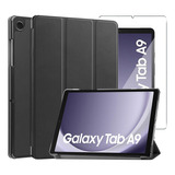 Funda Smart Cover Para Samsung Galaxy Tab A9 8.7 + Vidrio