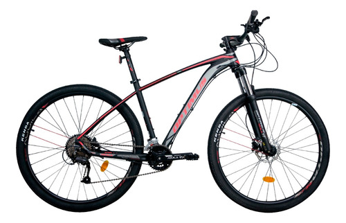 Bicicleta Optimus Aquila Max Hl Lite 9vel Rin29 /m/negrorojo