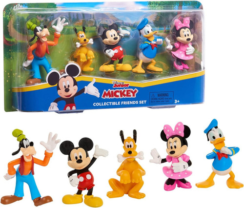 Just Play Juguete Infantil Coleccionable De Mickey Mouse 5u 