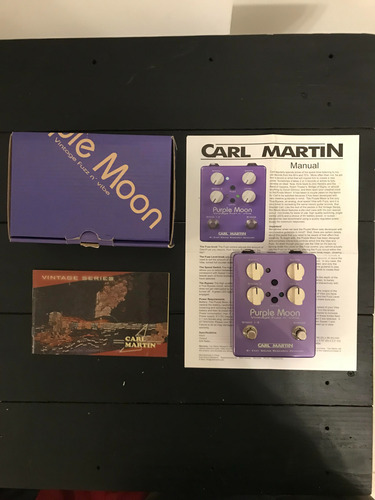 Pedal Univibe/fuzz Carl Martin Purple Moon