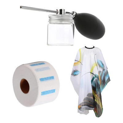 M Peluquería, Peluquero Con Tira Para El Cuello, Rociador,