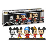 Funko Pop Disney Mickey Mouse Set De 5 Exclusive