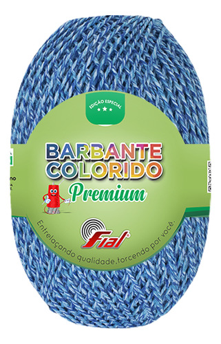 Barbante Colorido Premium Fio 6 Fial - 322m/300g