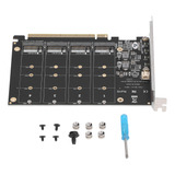 Adaptador Dual M.2 Pcie Nvme Ssd A X16 4 Puertos De Alta Vel