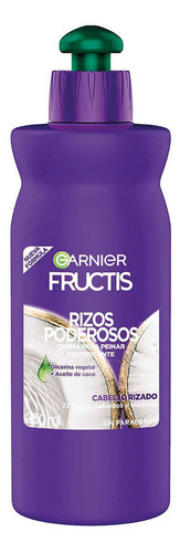 Crema Para Peinar Garnier Fructis Control Rizos Poderosos