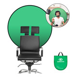 Fundo Verde Chroma Key Greika 110cm Para Cadeiras Gamer Desenho Impresso Liso
