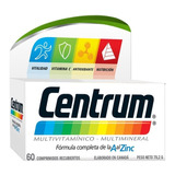 Centrum Multivitaminico X 60 Cmpr Suplemento Dietario