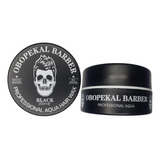 Cera Fijadora Obopekal Barberprofessional Aqua Hairwax Negra