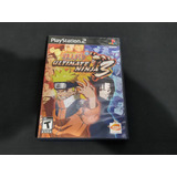 Jogo Naruto Ps2 Original Apenas Manual E Capa Sem Jogo 