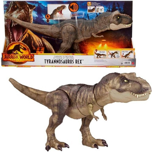 Jurassic World Dominion - Tyrannosaurus Rex - 55 Cm - Mattel