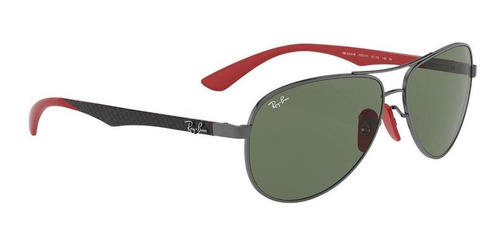 Óculos Ray Ban Ferrari Fibra De Carbono Rb8313m F00171-61