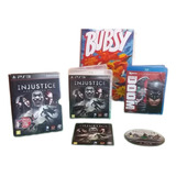 Ps3 Box Injustice Gods Among Us Blue-ray Do Filme Na Luva