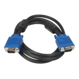 Cable Vga A Vga Macho Doble Filtro 10 Metros Led Monitor Pc