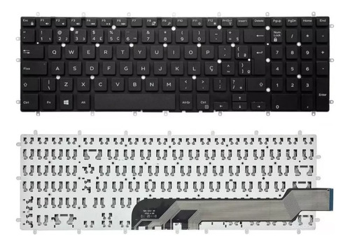 Teclado Dell Inspirion 15-5567 Modelo P66f P66f001 Br