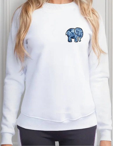 Hermosa Sudadera Comoda Pequeño Elefante De La Suerte