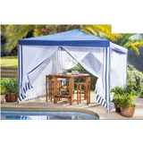 Toldo Carpa Con Mosquitero 3x3 Mts Armable Fiestas Eventos 