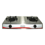 Anafe Industrial Foco 2 H Con Encendido Acero Inox