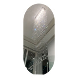  Lustre Pendente 2,50m  Para Pé Direito Alto + 6 Leds Brinde