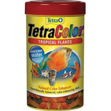 Alimento Peces Tropicales Acuario Escamas Tetra Color 200gr