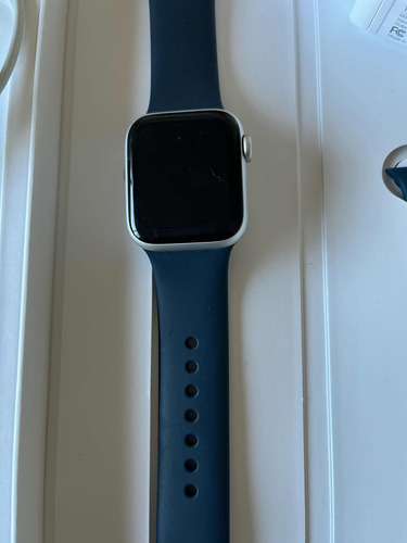 Apple Watchse 40 Mm Sil Abyss Blue Sport Band Gps