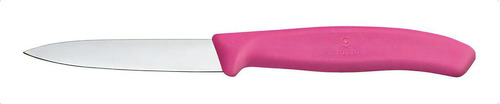 Cuchillo Victorinox Verduras 8 Cm 6.7601 Color Rosa Chicle