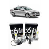 Kit X 4 Luces Cree Led H7 Alta H7 Baja Vw Bora Desde 2007