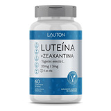 Suplemento Em Cápsulas Lauton Nutrition Luteína & Zeaxantina Antioxidantes Em Frasco De 60ml 60 Un