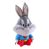 Peluche Individual Bugs Bunny O Piolín Looney Tunes Superman